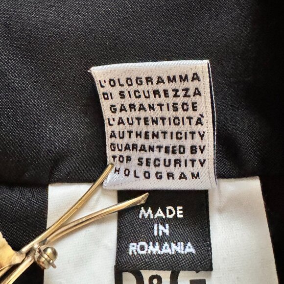 DOLCE & GABBANA gold dress sz42 NWOT - Picture 12 of 13